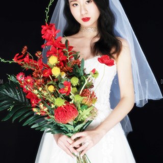 小仙女、李先生张小姐电影感婚纱照