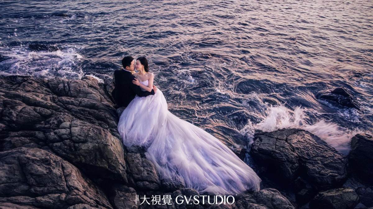 郭先生&谈小姐电影感婚纱照、Mix、WADE、摄影留住意味深长的瞬间、婚纱照