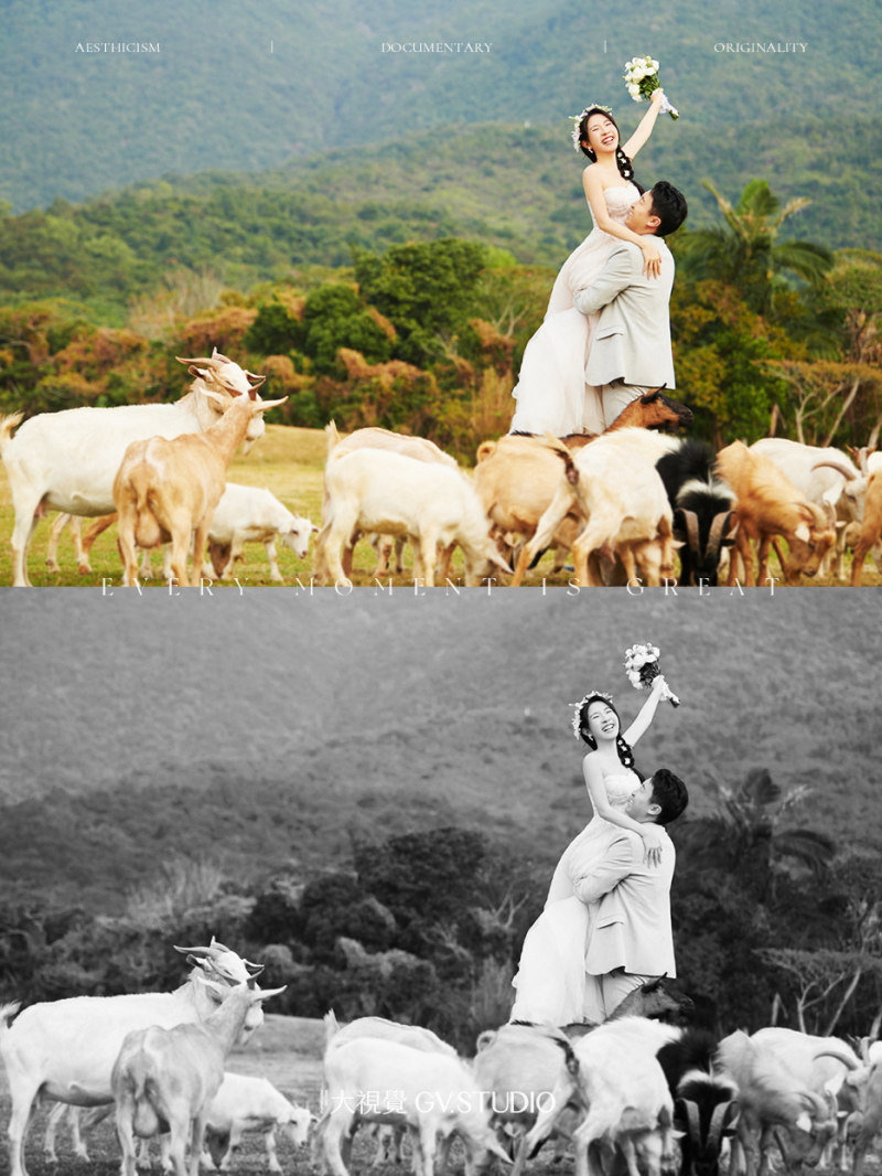 林先生李小姐电影感婚纱照、Mix、法海、广东省十大摄影师
把生活的每一刻美好的瞬间，放进有回忆的相机里、婚纱照