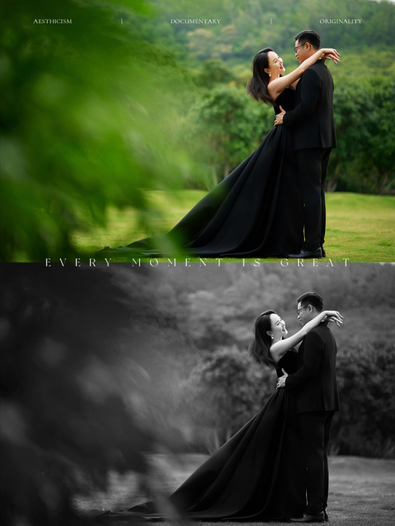 谢先生&黄小姐电影感婚纱照、Mix、林煌、时间会过去，照片不会过期。、婚纱照