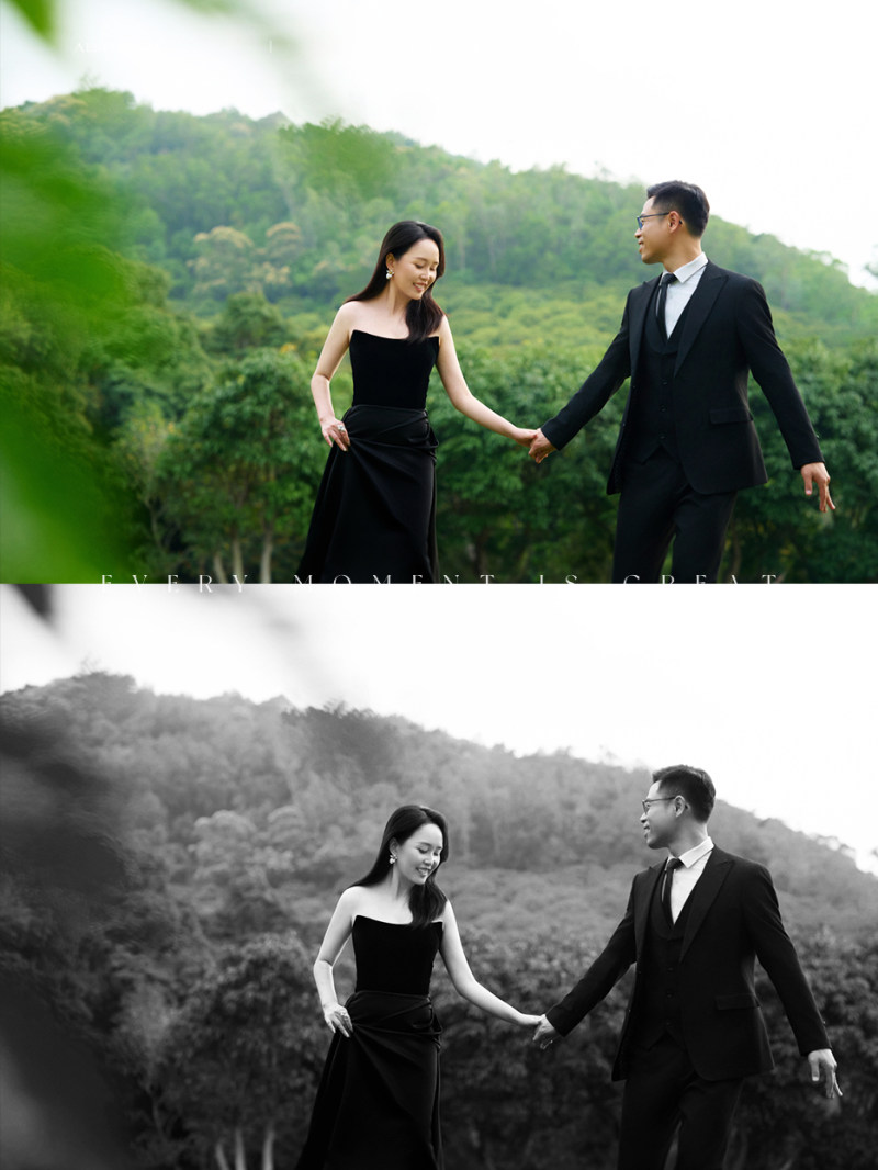 谢先生&黄小姐电影感婚纱照、Mix、林煌、时间会过去，照片不会过期。、婚纱照