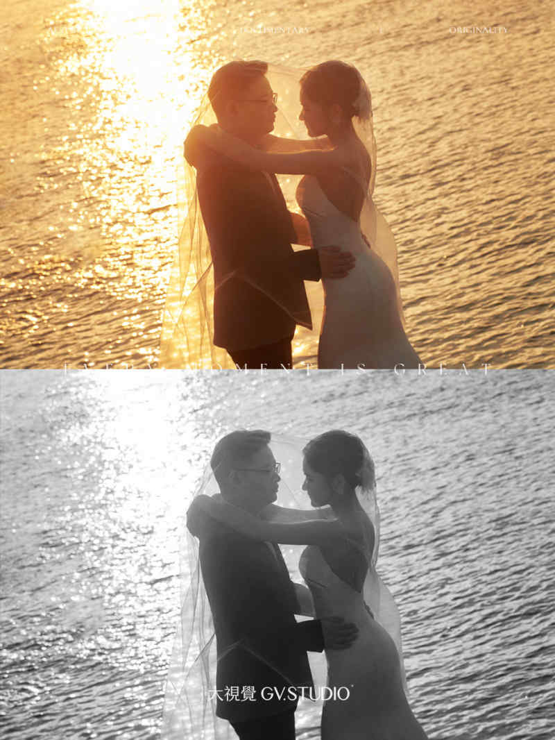 谭先生何小姐电影感婚纱照、Mix、子墨、、婚纱照