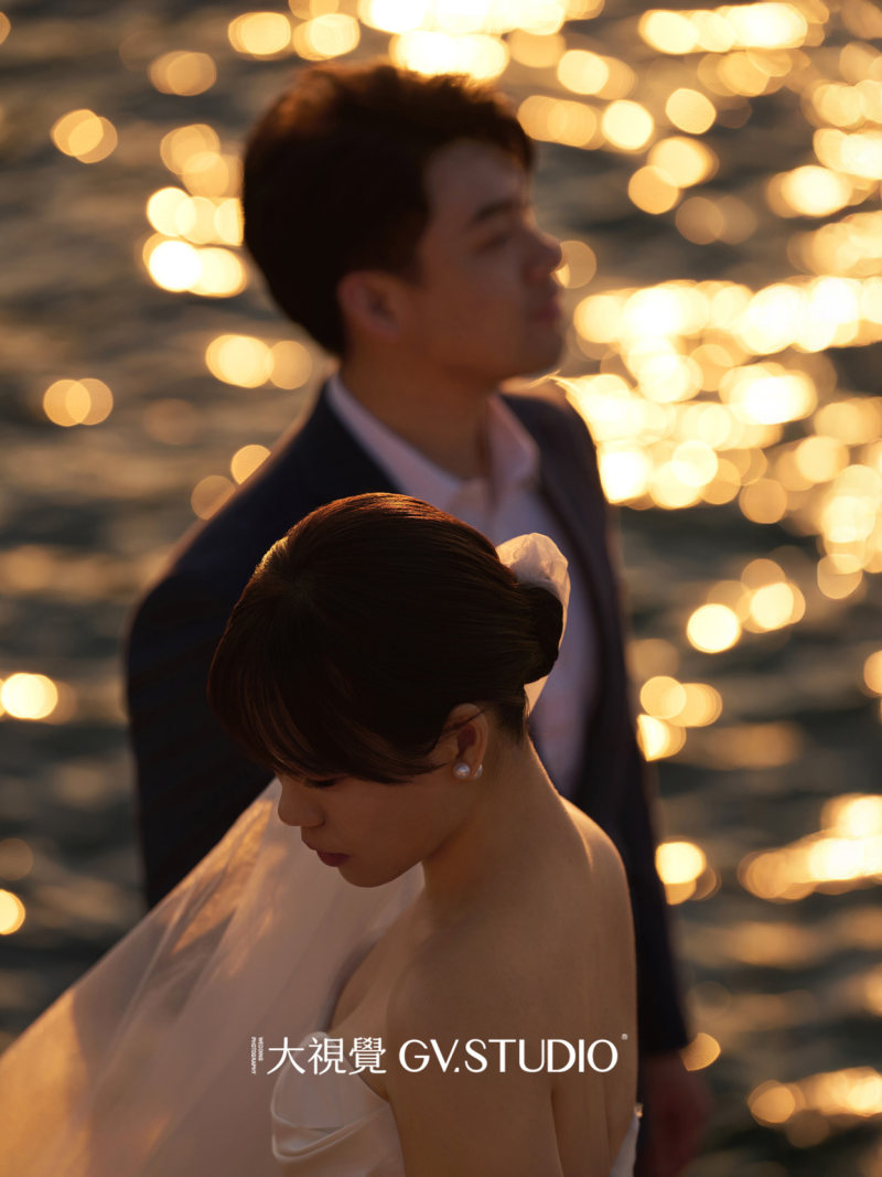 李先生&黄宝宝电影感婚纱照、Mix、KK、扎根于生活的创作，让婚纱照有一种美的踏实感。、婚纱照