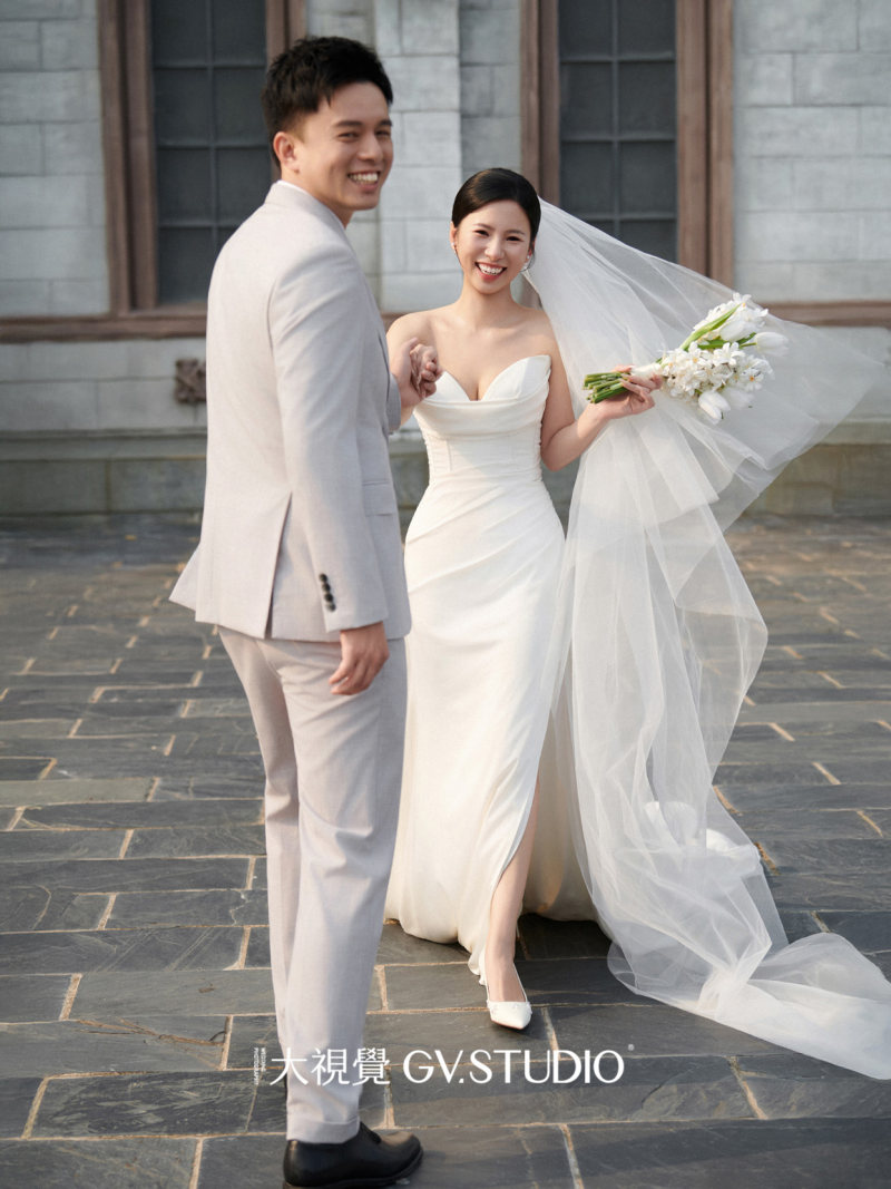 朱先生&周宝宝电影感婚纱照、Mix、KK、扎根于生活的创作，让婚纱照有一种美的踏实感。、婚纱照